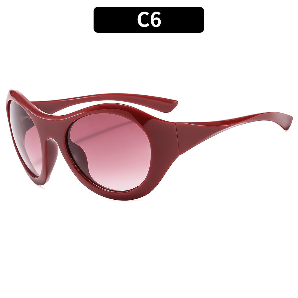 Chic retro-inspirierte Cat-Eye-Sonnenbrille