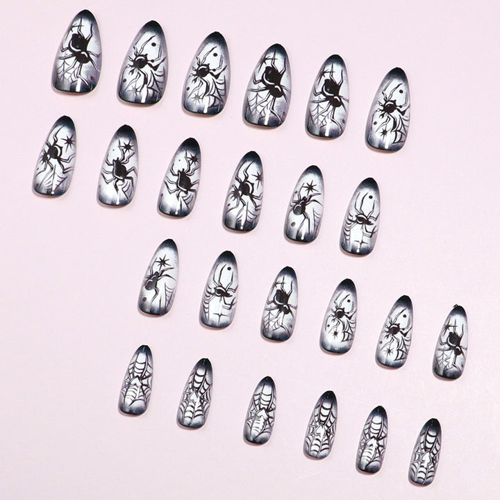 Spooky-Themen Press-On Nagelset Karnz