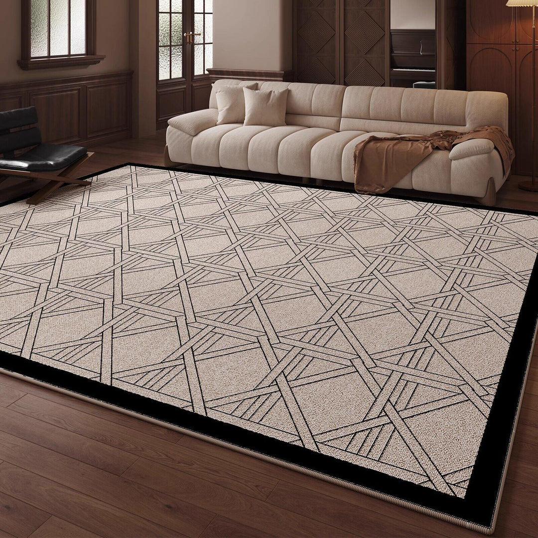 Modern geometrischer Teppich