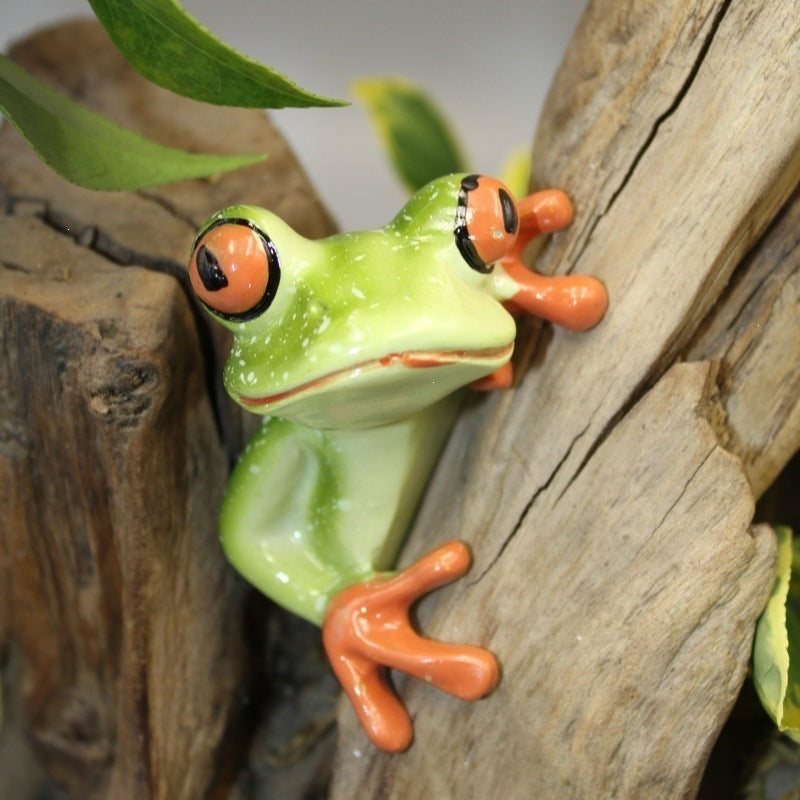Kreative Froschfigur Karnz