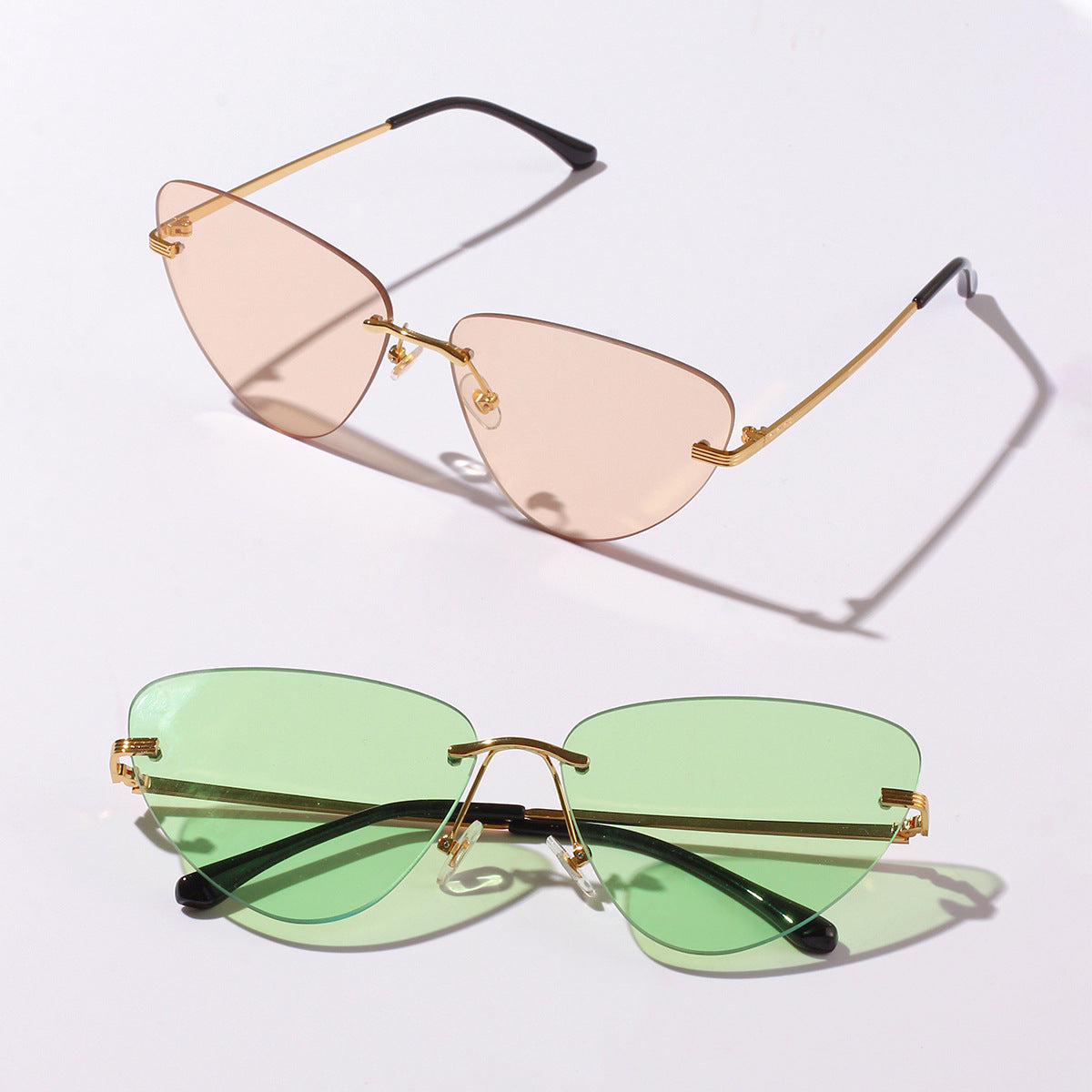 Damen modische Sonnenbrille im trendigen cat-eye Design Karnz