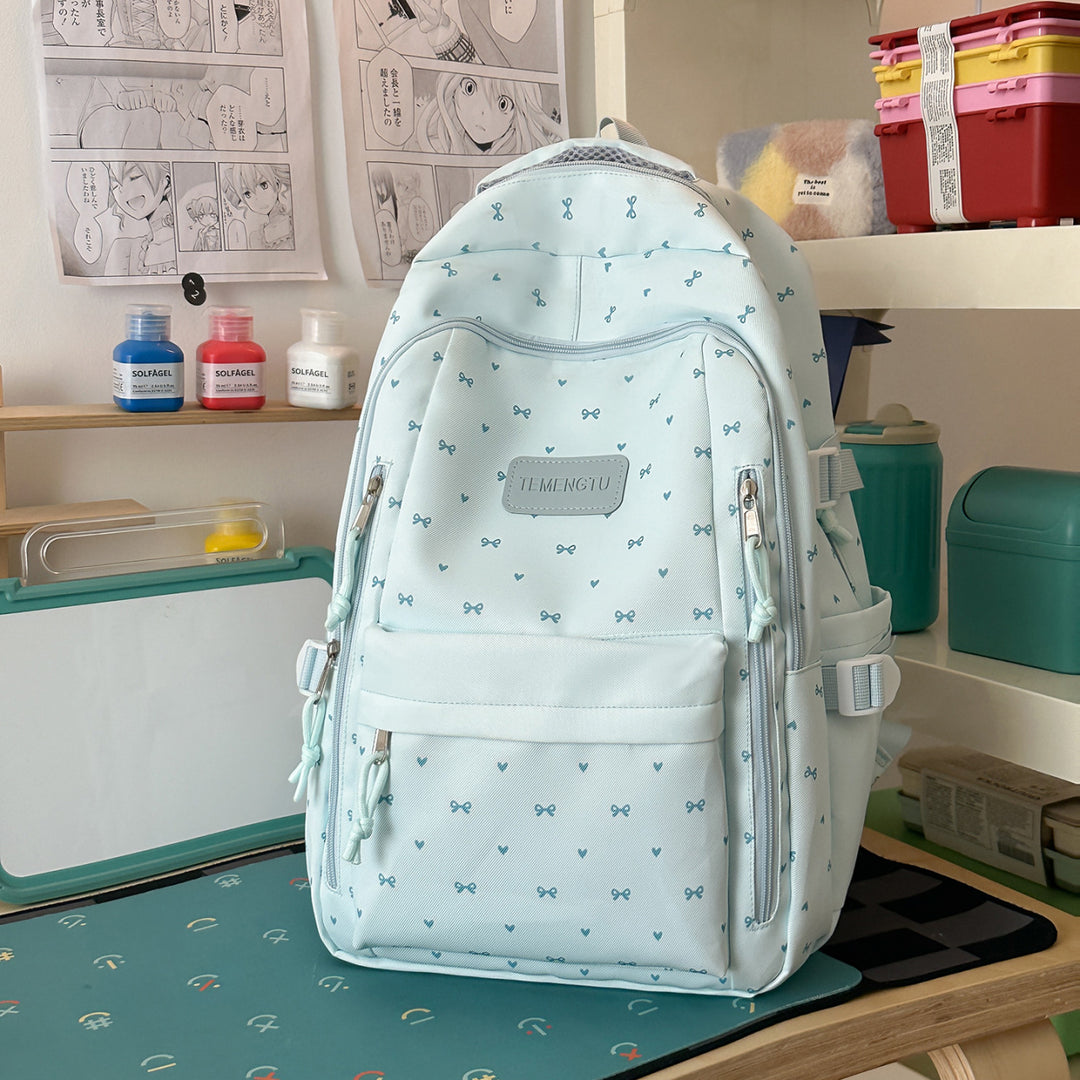Verspielter bedruckter Rucksack