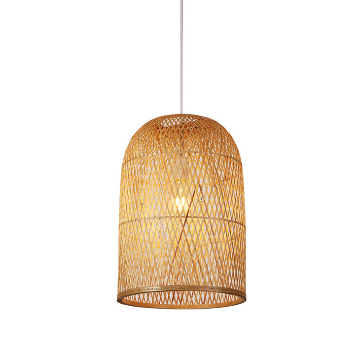 Woven Bamboo Deckenlampe