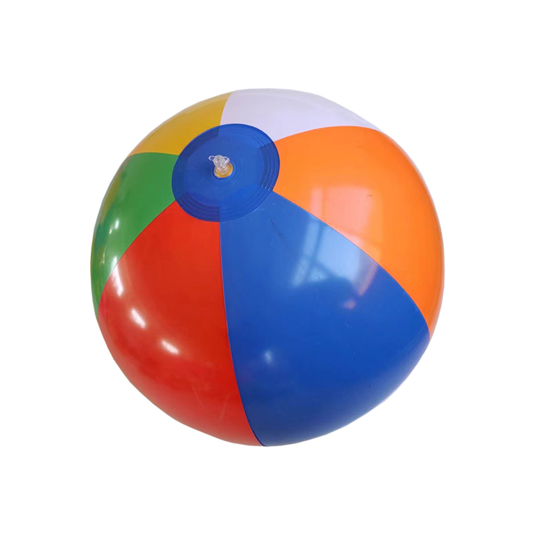 Unisex aufblasbarer Spielball mit verschiedenen Farbsegmenten Karnz
