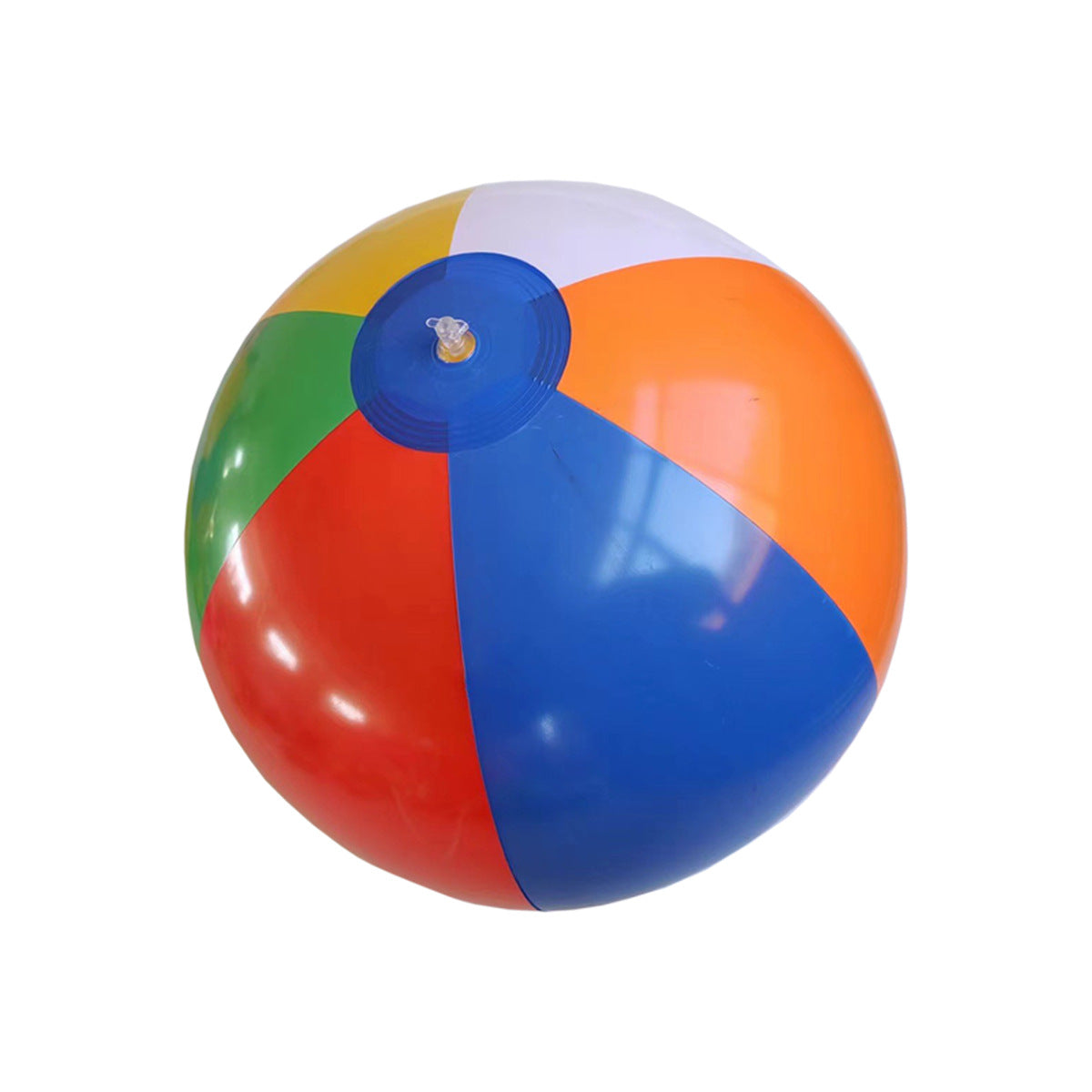 Unisex aufblasbarer Spielball mit verschiedenen Farbsegmenten Karnz