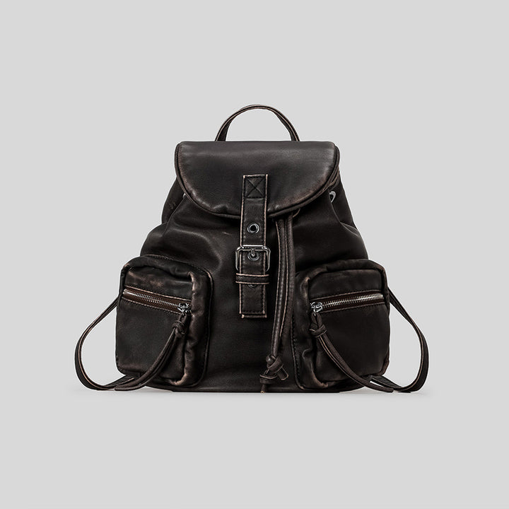 Multifunktions-Leder-Rucksack