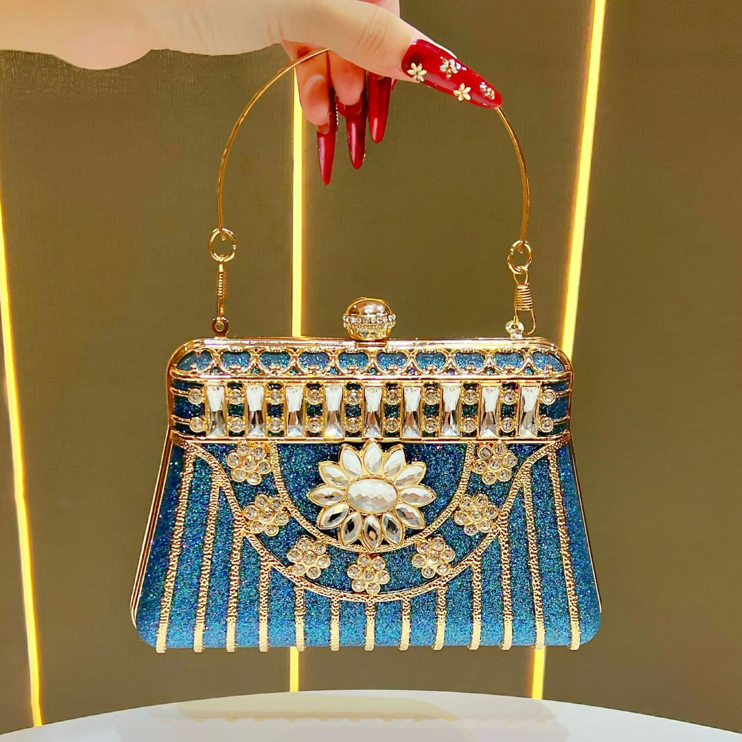 Vintage-inspirierte Abendhandtasche