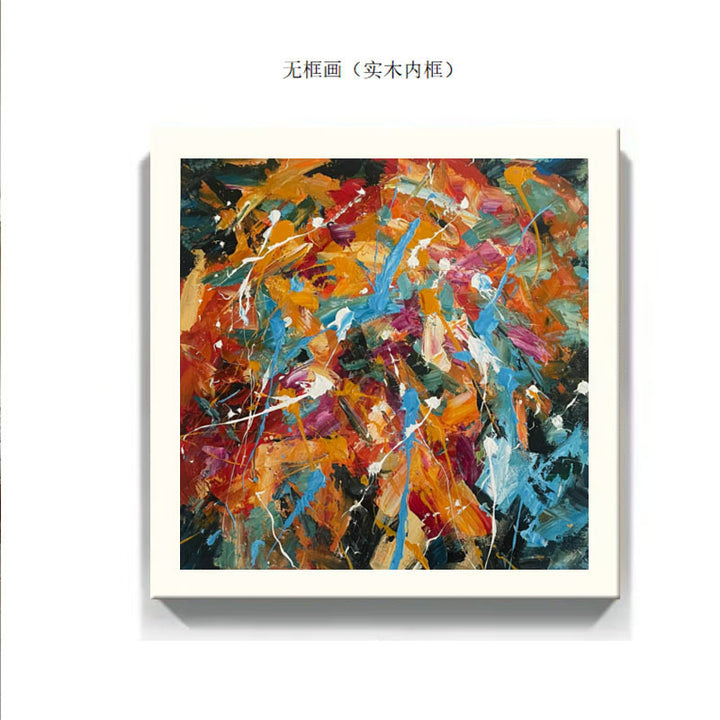 Abstrakte expressionistische Leinwandkunst