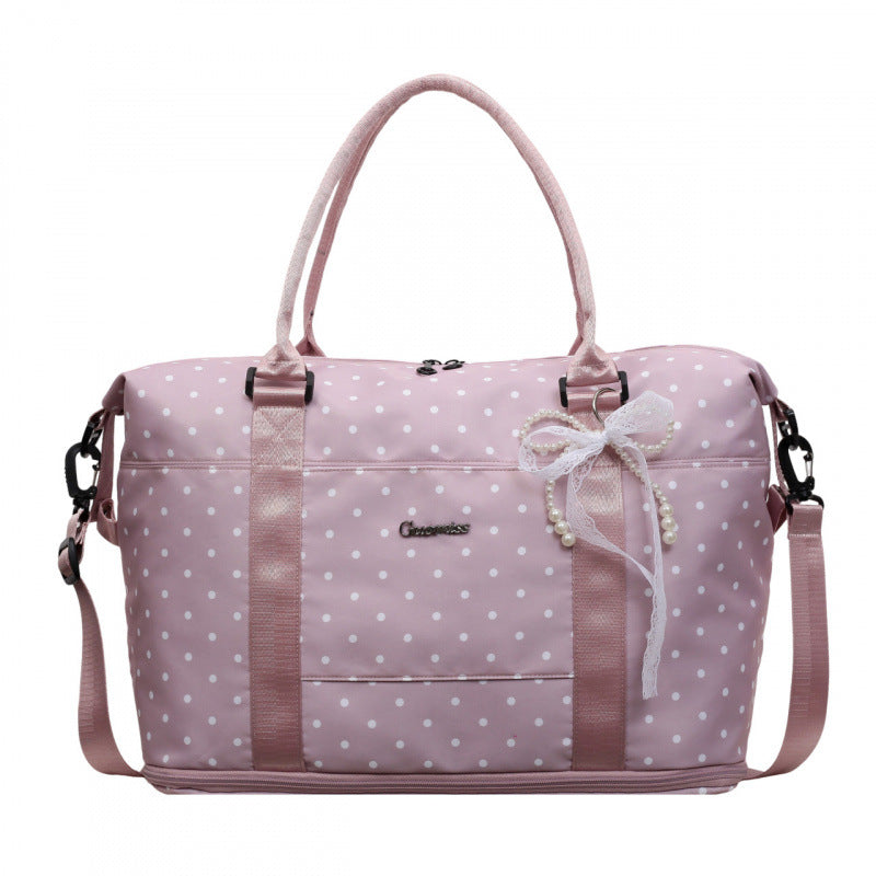 Chic Polka Dot Wochenend-Tasche Karnz