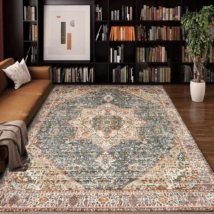Vintage-inspirierter Bohemian-Teppich
