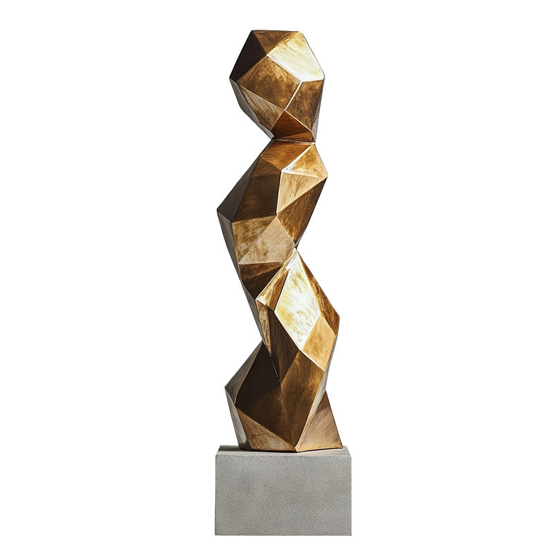 Moderne abstrakte verdrehte Skulptur