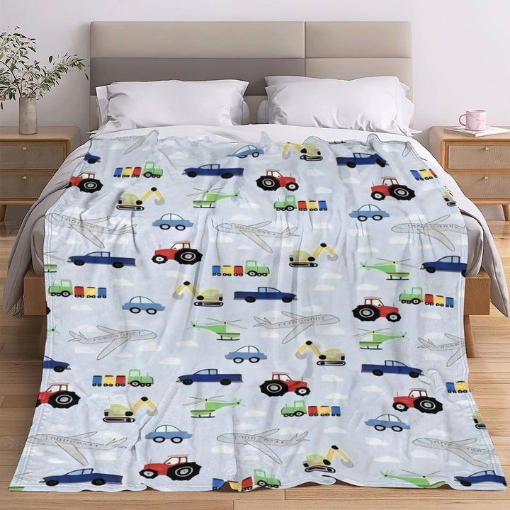 Cartoon-Themen Fleece-Decke