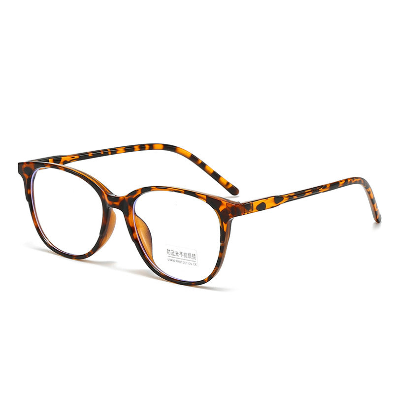 Damen modische und komfortable Brille mit klarem Rahmen Karnz