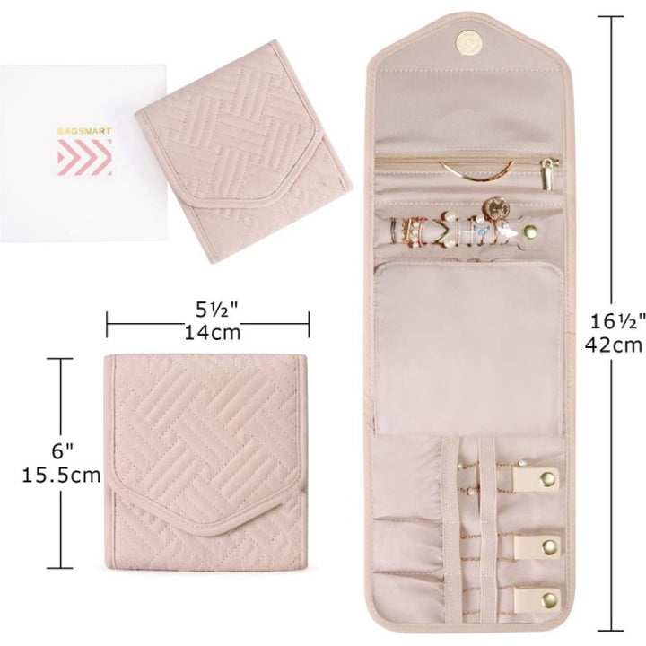 Kosmetik-Organizer Tasche mit Faltbarem Design und Mehreren Fächern Karnz
