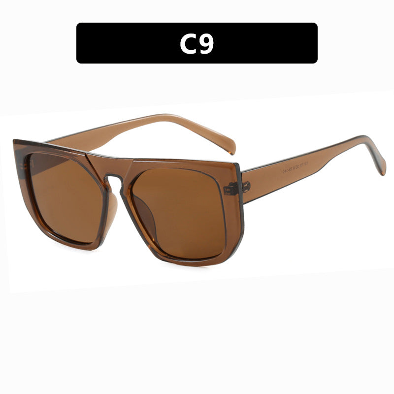 Damen quadratische Fashion Sonnenbrille Karnz