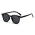 Damen trendige Sonnenbrille mit quadratischem Rahmen Karnz