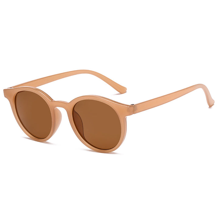 Elegante runde Rahmen-Sonnenbrille Karnz