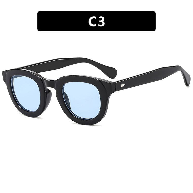Damen stilvolle Cat-Eye Sonnenbrille mit elegantem Rahmen und polarisierenden Gläsern Karnz