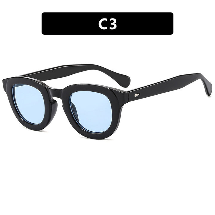 Damen stilvolle Cat-Eye Sonnenbrille mit elegantem Rahmen und polarisierenden Gläsern Karnz
