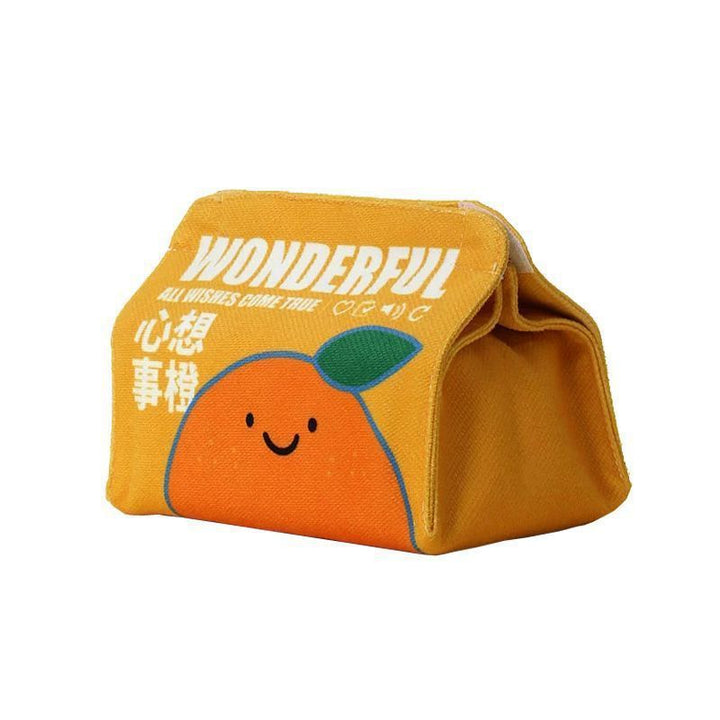 Dekorativer tissue box cover im Cartoon-Design Karnz