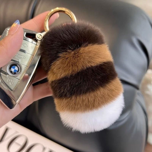 Faux Fur Schlüsselanhänger Zubehör Karnz