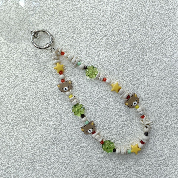Spaß-Themen-Perlen-Schlüsselanhänger Halter Karnz
