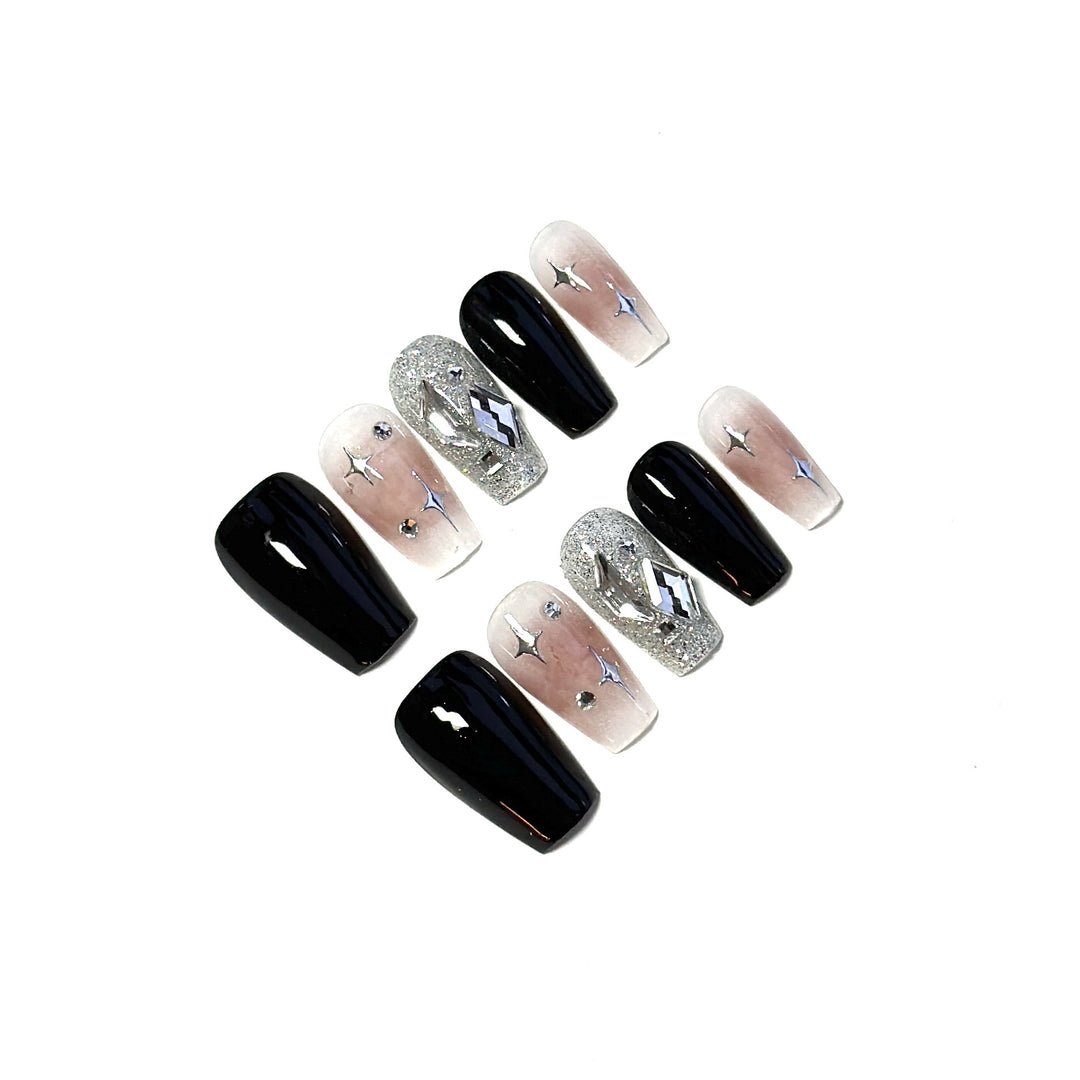 Glamourös Press-On Nagelkunst Set  1791773771