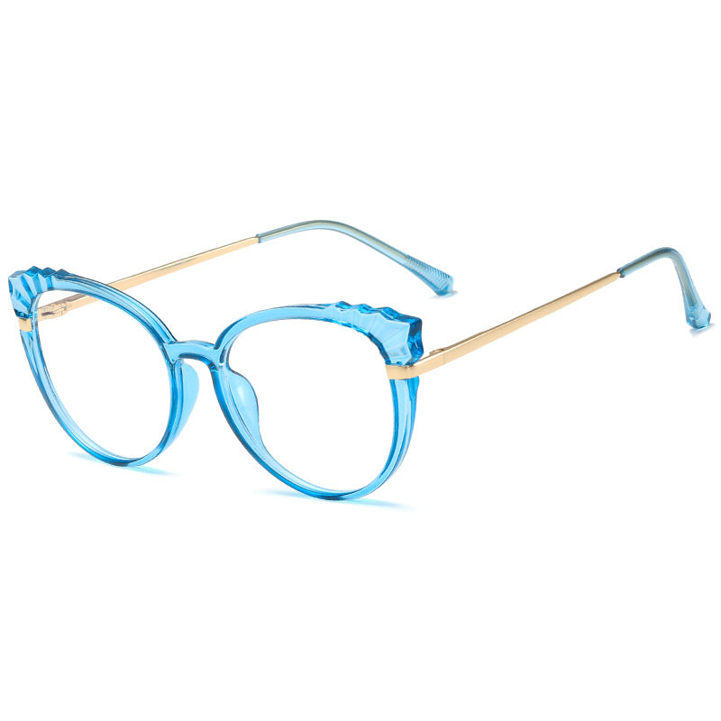 Damen modische Brille im eleganten Cat-Eye-Stil Karnz