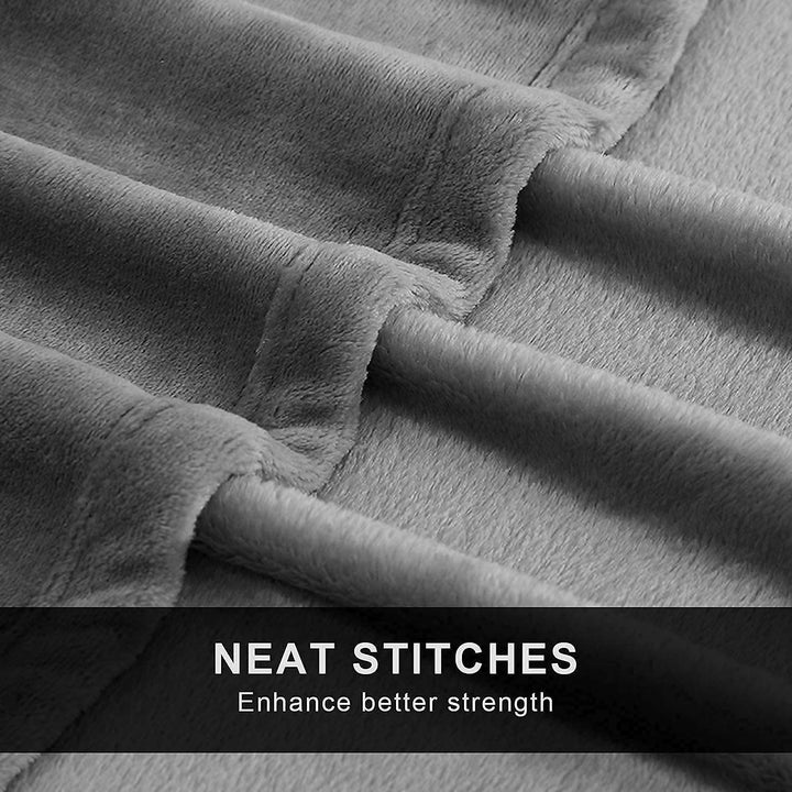 Ultra-weiches Plüsch-Fleece-Wurfdecke