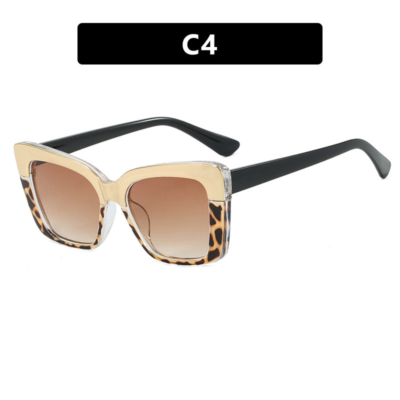Damen modische Brille im trendigen Geometrie-Design Karnz
