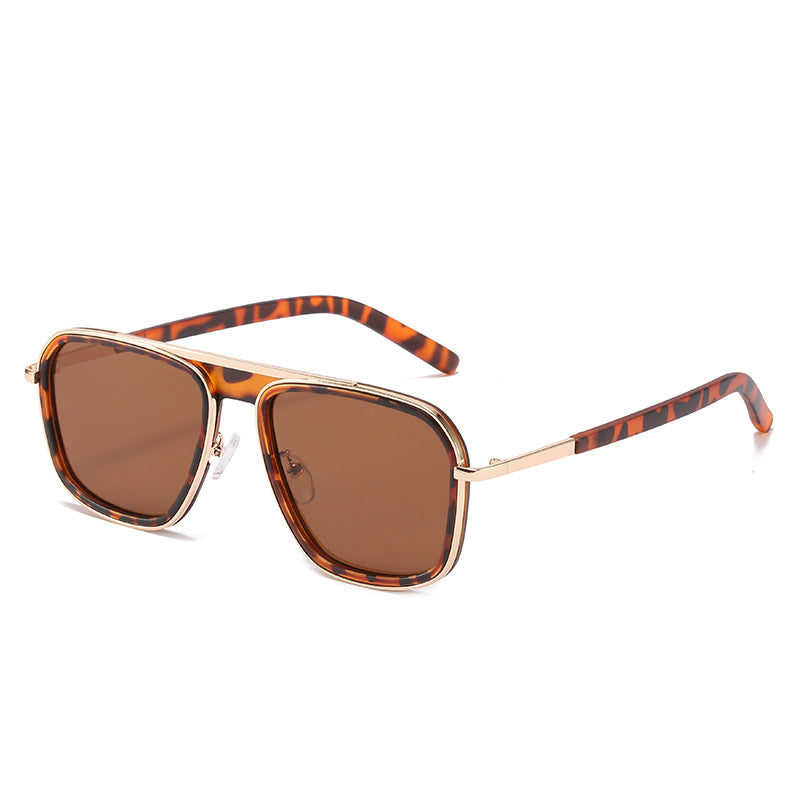Damen Modische Sonnenbrille mit luxuriösem Metallrahmen und breitem UV-Schutz Karnz