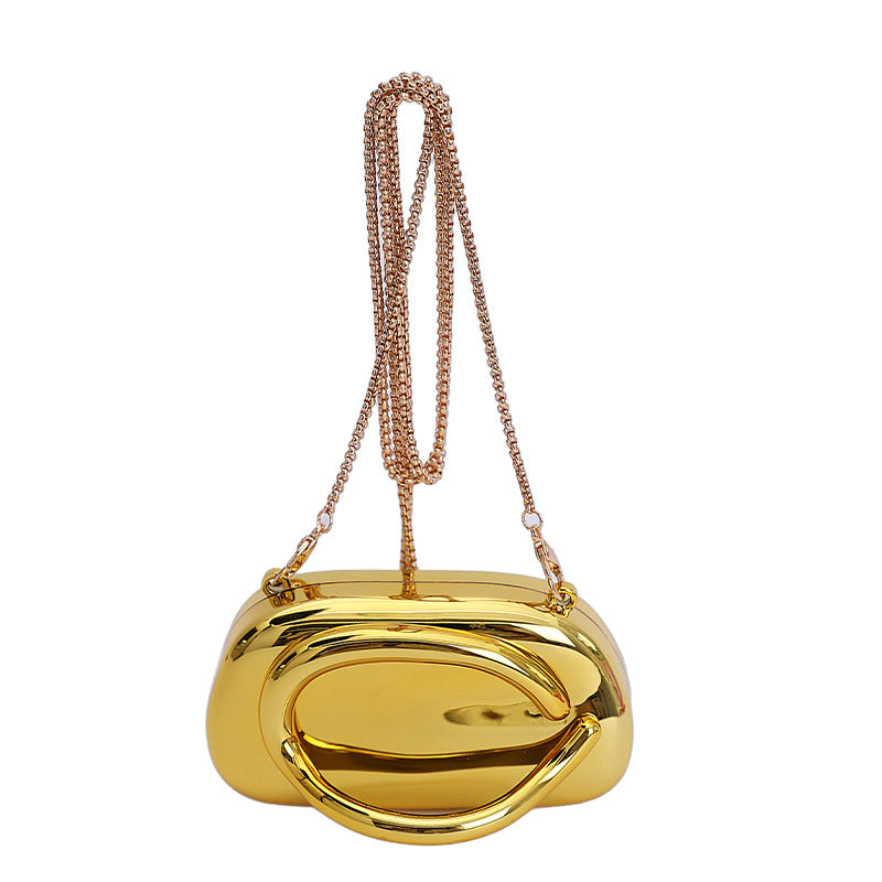 Chic Metallische Abend Clutch Karnz