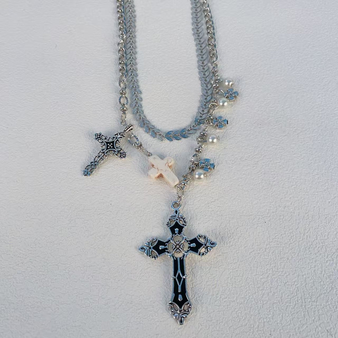 Schicht-Cross-Anhänger-Kette Karnz