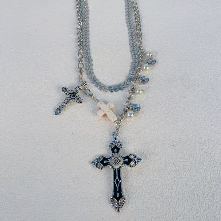 Schicht-Cross-Anhänger-Kette Karnz