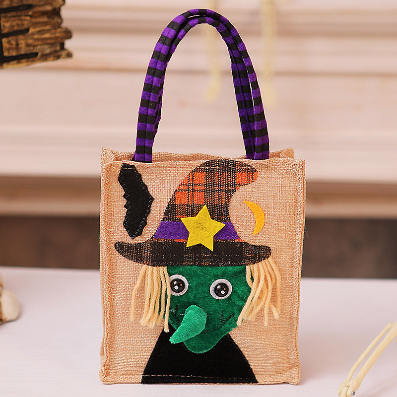 Halloween Einkaufstasche mit Katzenmotiv Karnz