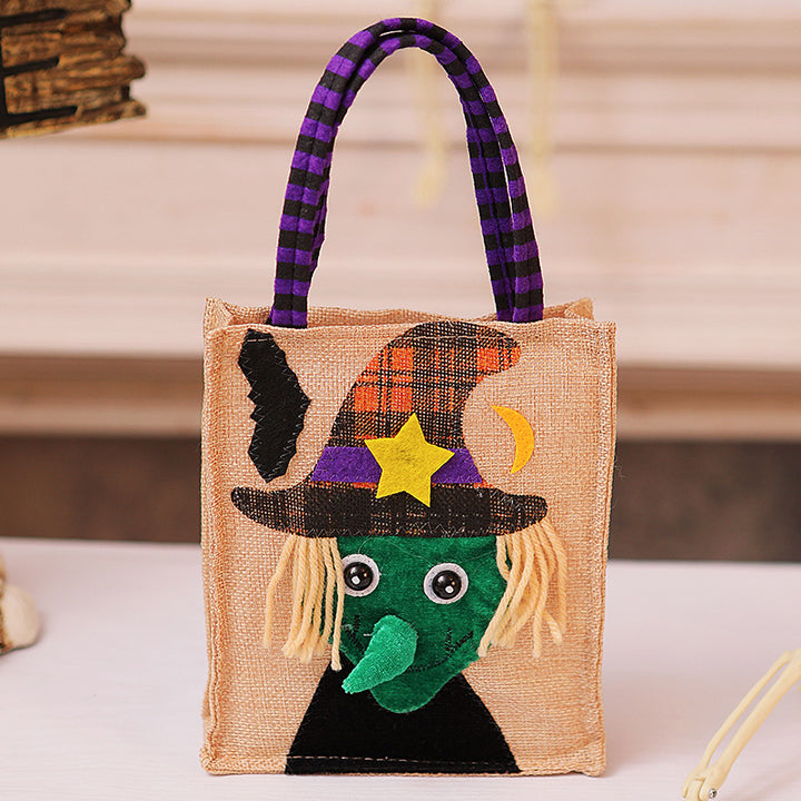 Halloween Einkaufstasche mit Katzenmotiv Karnz