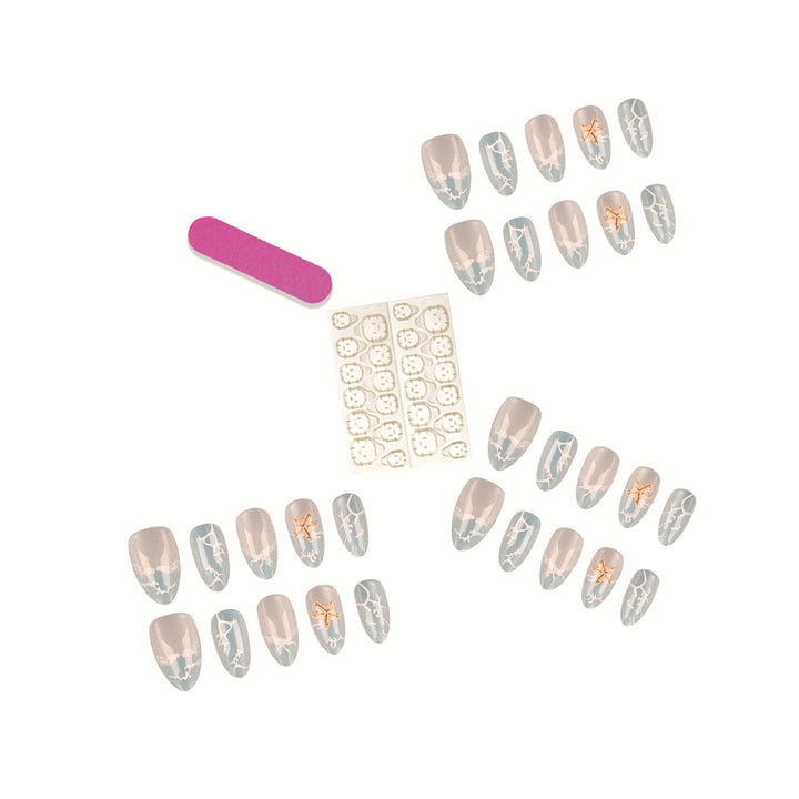Elegante Press-On Nagelspitzen Set