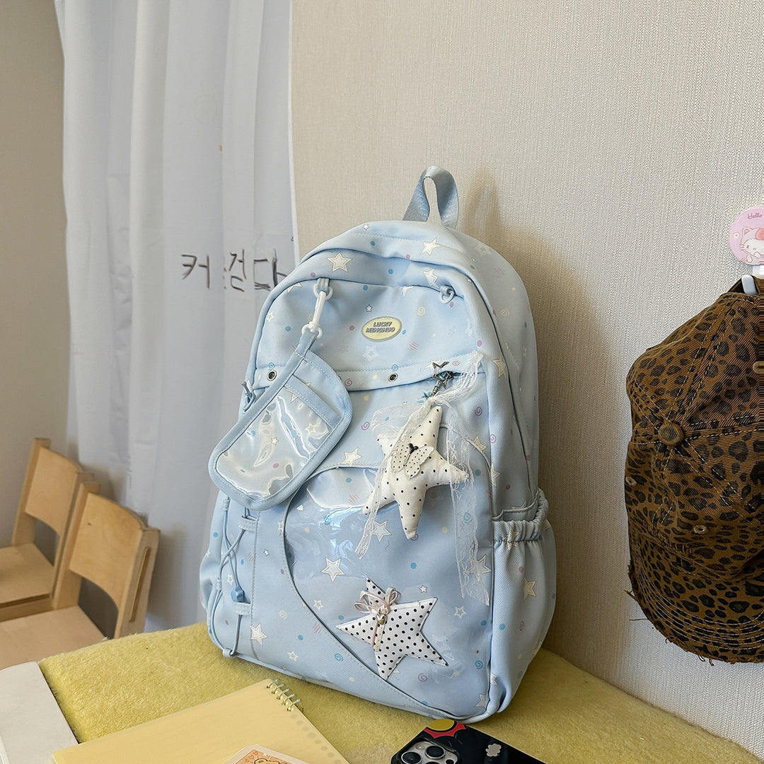 Herz-Applikation Freizeit Rucksack Karnz