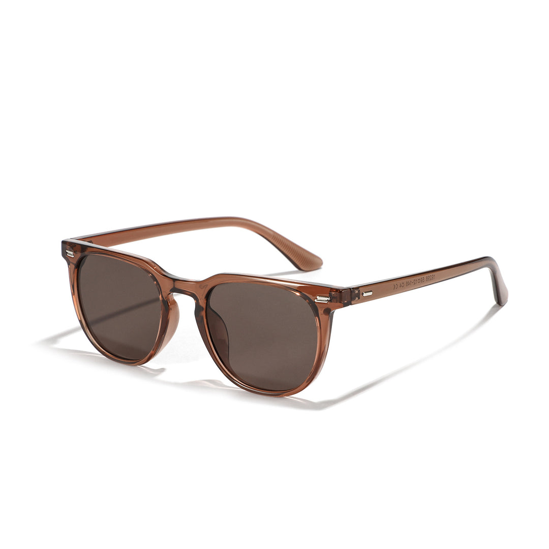 Damen Designer-Sonnenbrille mit einzigartigem Muster und polarisierten Gläsern Karnz