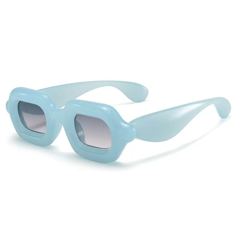 Damen modische Sonnenbrille im außergewöhnlichen Design Karnz