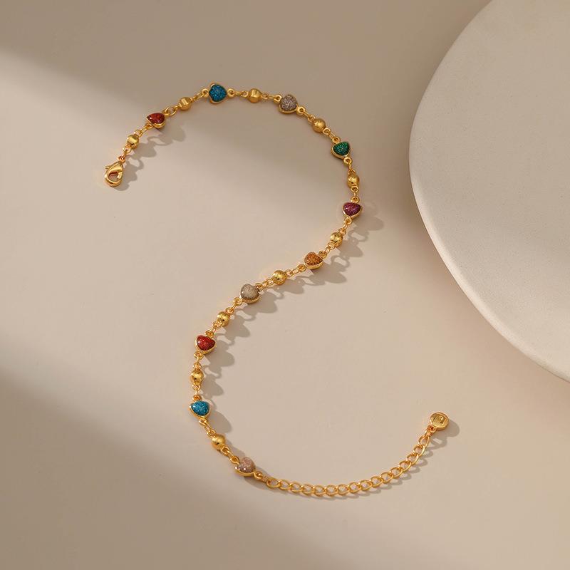 Herz Anhänger Fußkette Karnz