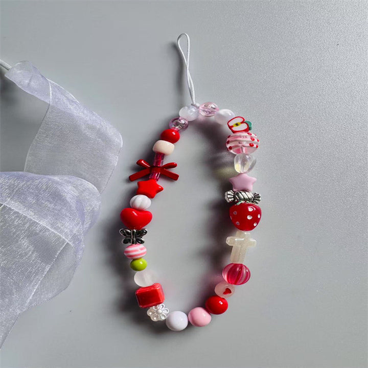 Verspielte Perlen Charm Brillenband Karnz