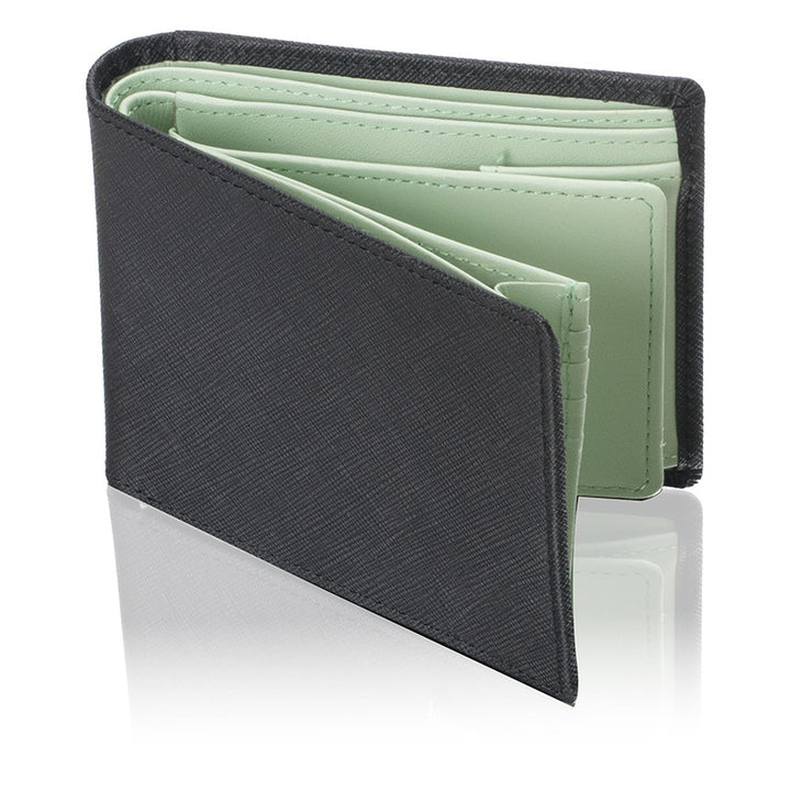 Premium strukturiertes Leder-Wallet Karnz