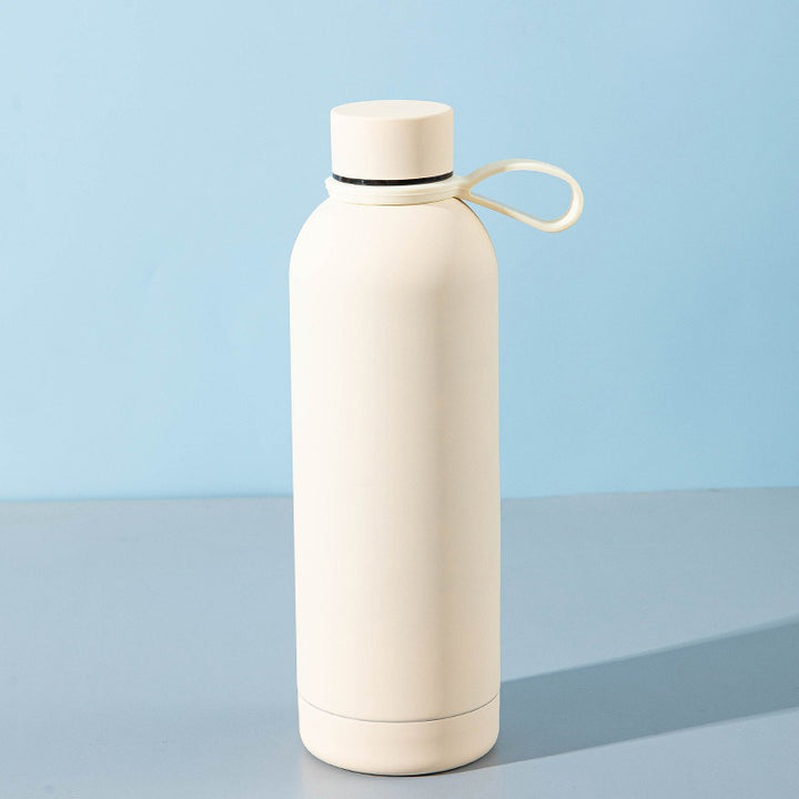Damen stilvolle Edelstahl-Trinkflasche mit innovativem Verschluss Karnz