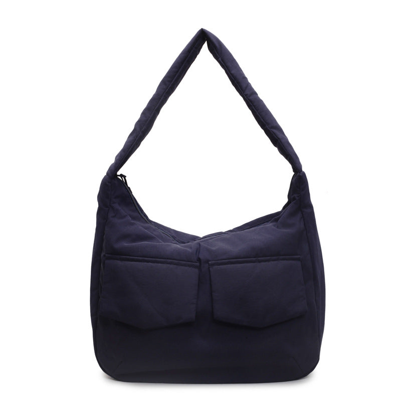Weicher Stoff Schulter Hobo Bag Karnz