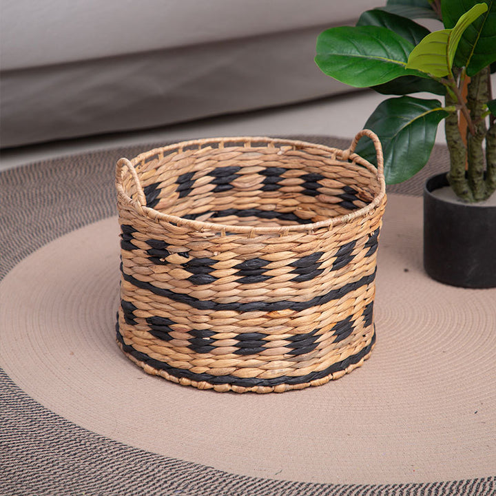 Woven Storage Basket with Handles Karnz