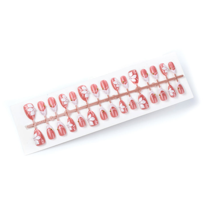 Dekoratives Handgemachtes Press-On Nagelkunstset