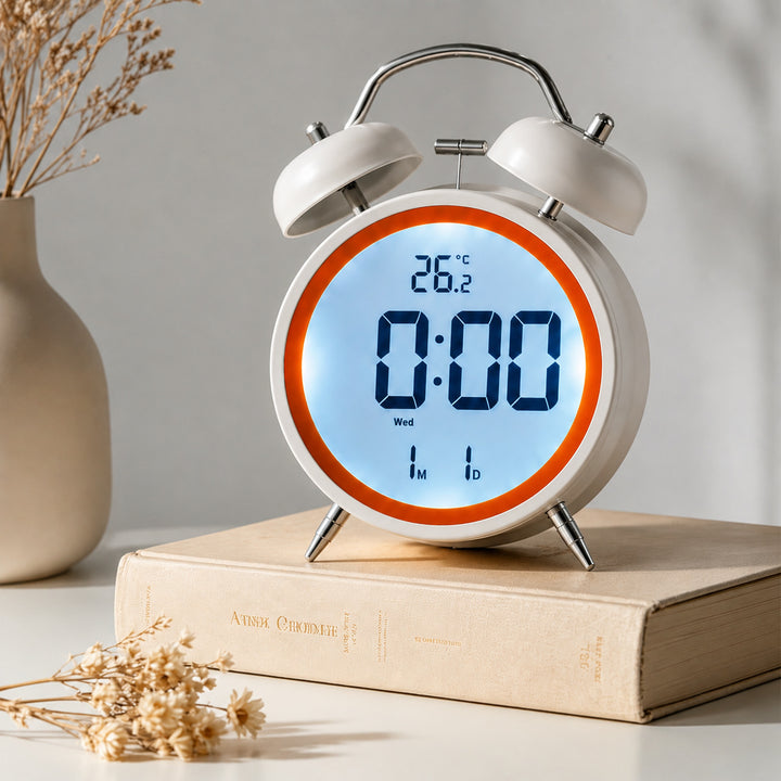 Digitaler Alarmwecker mit Retro-Design Karnz