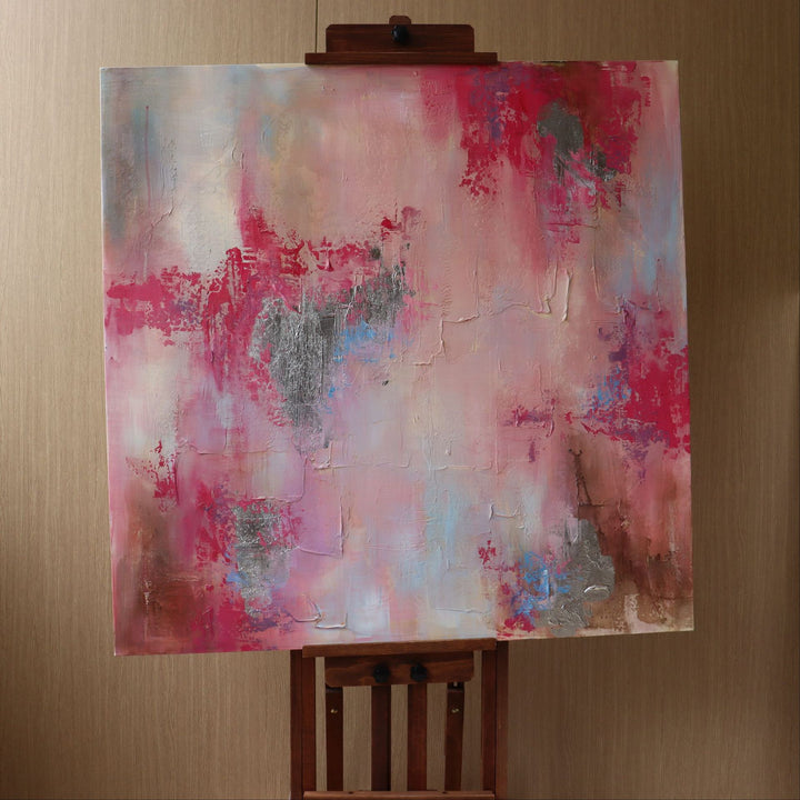 Abstrakte Expressionistische Leinwandkunst für moderne Häuser
