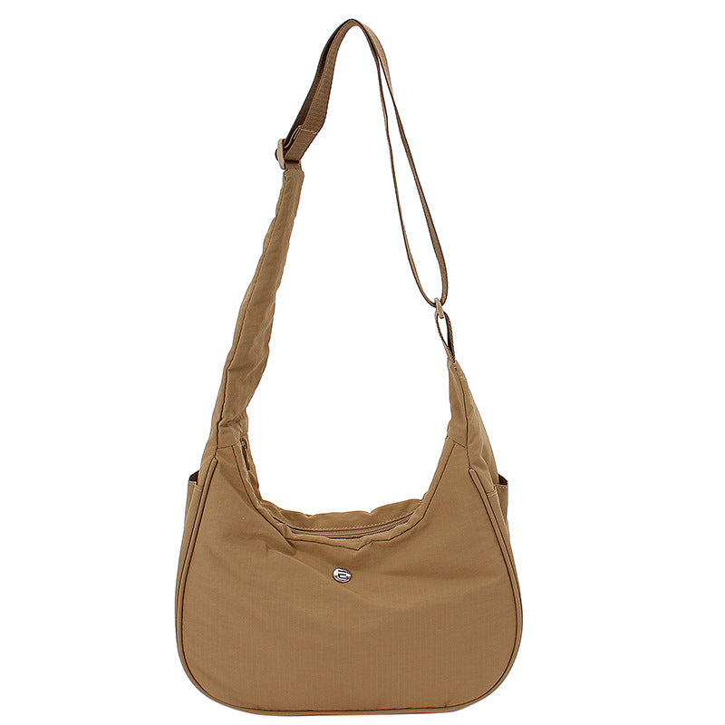 Leichtes weiches Stoff-Schultertasche Karnz